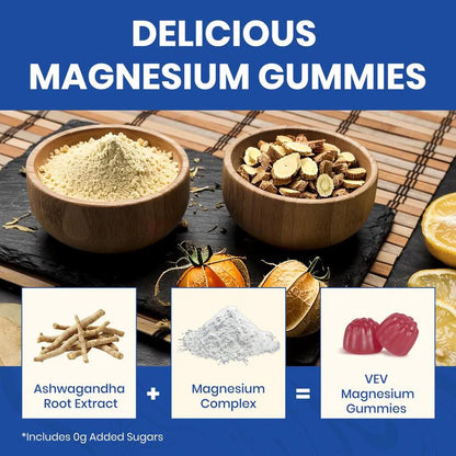 Veyra™ Magnesium Gummies 14-in-1 – Calm • Sleep • Stress Support